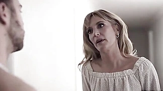Mom Cheats With A Help Of Her Reluctant Stepson
