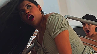 I Fuck My Maid Who Gets Stuck On The Stairs