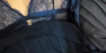 Girlfriend Dresses In Lingerie, Begs For Cum On Her