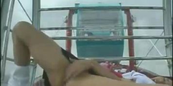WEBCAM - Japanese Girl Nudity Masturbating In Ferris Wheel
