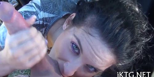 Skinny Babe Meets A Dick - Video 8