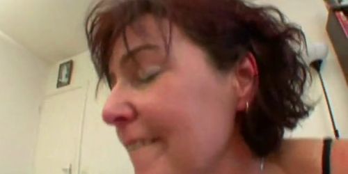 Brigitte Takes Anal In Stockings
