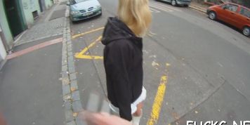 Cute Hottie Mazy Teen With Curvy Natural Tits Fucked On