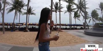 Amateur Inked Thai Teen Namtaan Fucked By A European Di