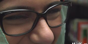Sugary Busty Latina Brunette Mia Khalifa Is Posing Era