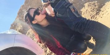 Amateur Chinese Fetish Slut Fuck In The Public