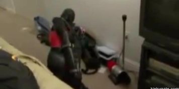 My Tied Up Latex Slut Has To Free Herself