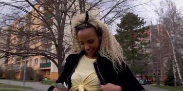 Pickedup Ebony Babe Gets Paid For Pussyfucking In POV