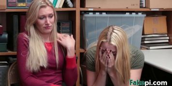Threesome Adventures In The Back Office