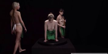 Mature Lesbian Threesome First Time He Opened The Curta