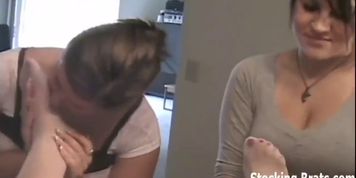 Amateur Lesbian Toe Sucking Orgy