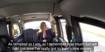 Busty Milf Cheating With Fake Taxi Driver
