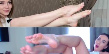 Cam Feet Compilation Eyes