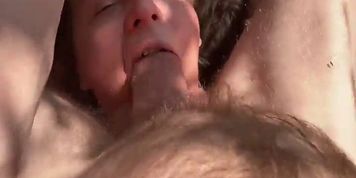 ?????? ?????? ? ??? ?? ???????, Rough Russian Blowjob Outdoor