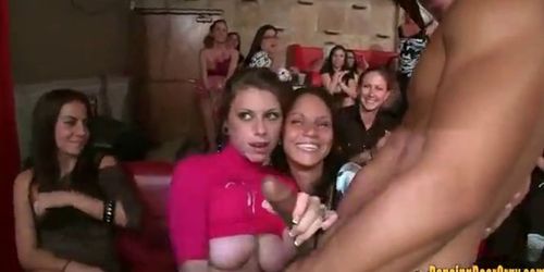All The Girls Are Hungry For Stripper Jizz - Video 1
