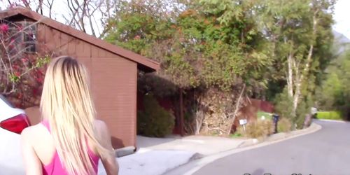 Pov Teenager Sucking Outside