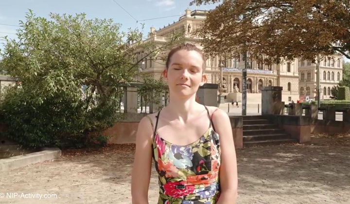 Eiko Redhead Pussy In Public 2