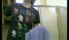 Mexican Aunt Maria Spied On In The Shower