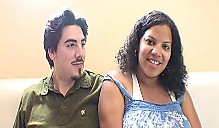 Black Amateur Girlfriend With Big Tits In Action