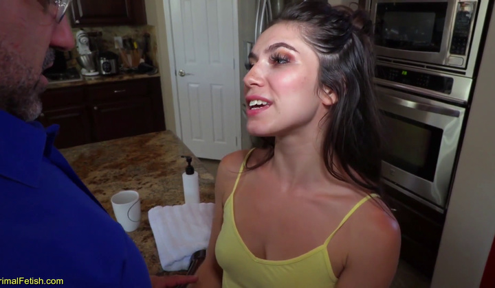 Hot Stepdaughter Dick Massage And Blowjob