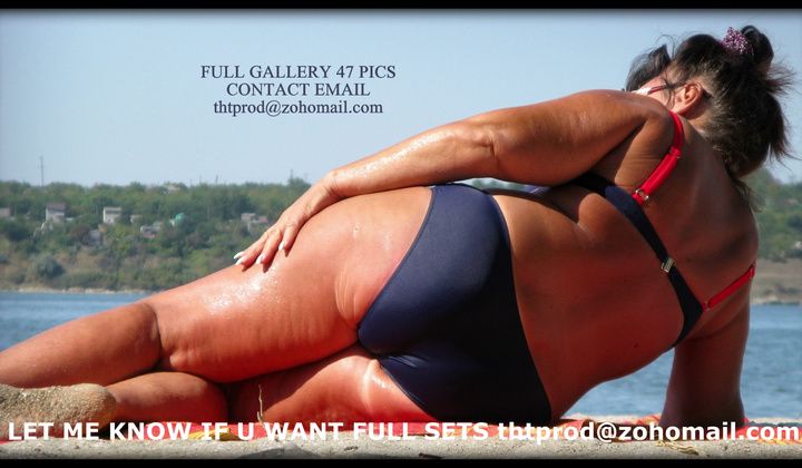 Bbw Matures And Grannies Beach Candid