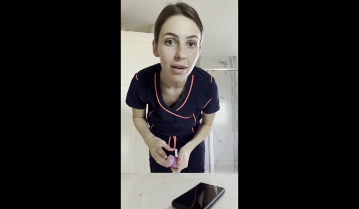 Pov Milf With Big Natural Tits Riding Dildo