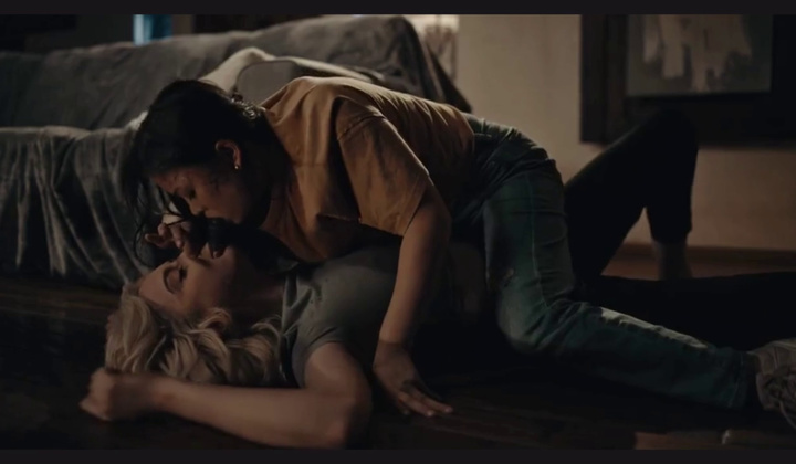 Brunette Asian Infected By Alien Worm Parasite Gets Into A Lesbian Fuck Show Wit
