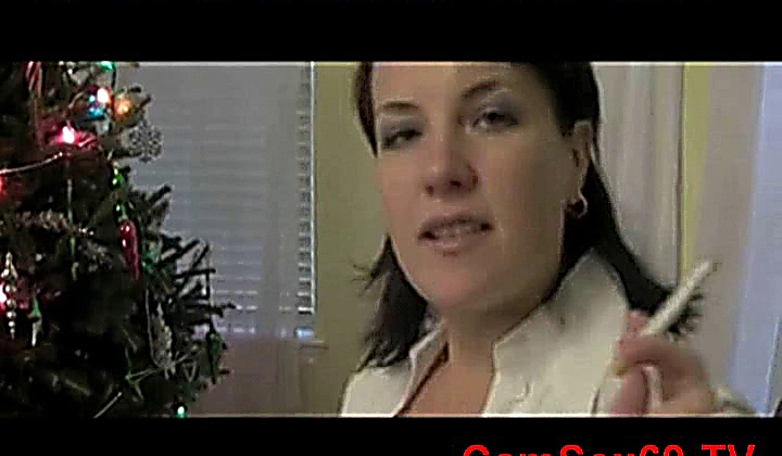 Merry Christmas Smoking Milf Annabel