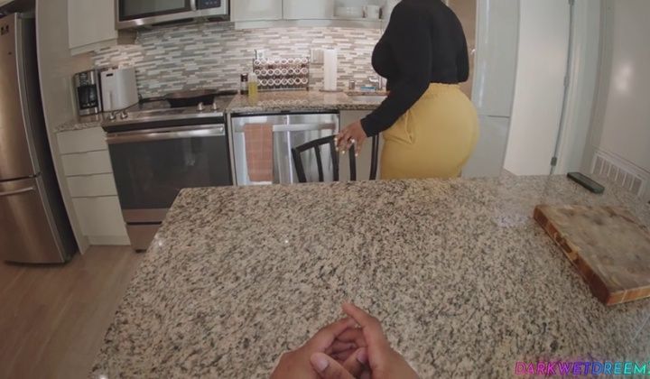 Ebony Bbw Granny Gets Her Get Back And Her Back Blown Out