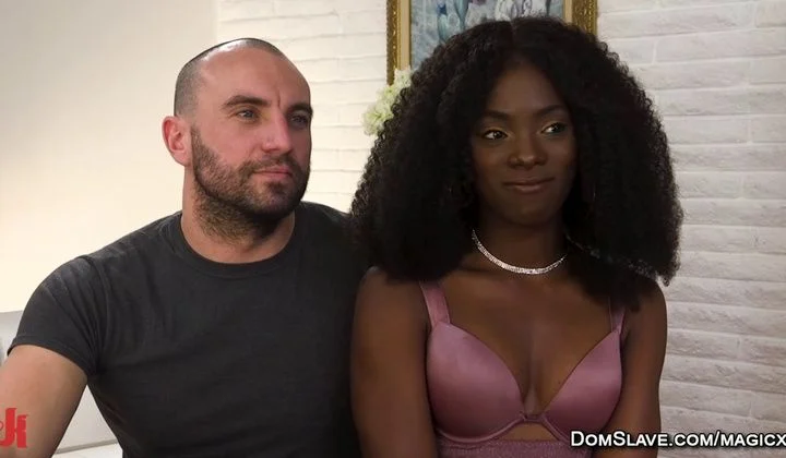 Ebony Social Media Superstar Bound And Fucked
