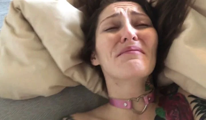 Interracial Couple's Homemade Interracial Ass Fuck Of Tattooed Chick