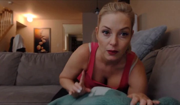 Sexy Blonde With Big Tits Misbehaving