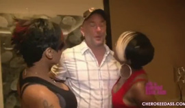 Cherokee D'Ass Interracial Threesome
