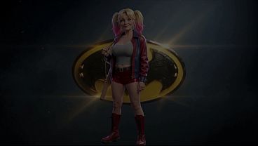 Mature DC Cosplay Harley Quinn Gives Crazy Good Blowjob