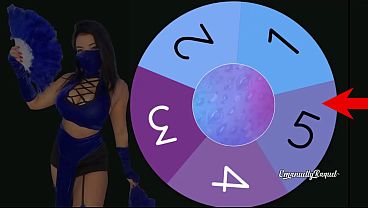 Sexy KITANA COSPLAY LATINA EMANUELLY RAQUEL FEMALE ORGASM CUMMING SO HARD