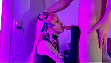 Sex And Blowjob With Cosplay Girl, Facial