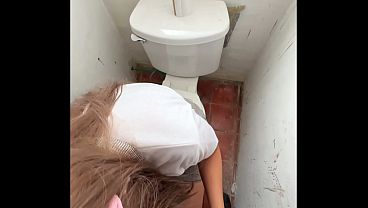 Mexican Schoolgirl Shot In School Bathroom! Public Sex!
