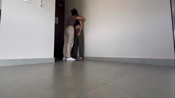 My Coworker Loved Having Orgasms In The Hotel Hallway!!
