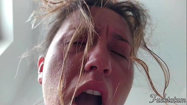Hot Sweaty SEX FUCK ORGASM POV. After Her Orgasm At 12.20, She Rewards Him With A Passionate Blowjob