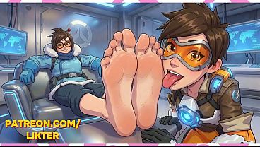 Overwatch Femdom Hentai Animation Cum On Foot ~ AI-Generated