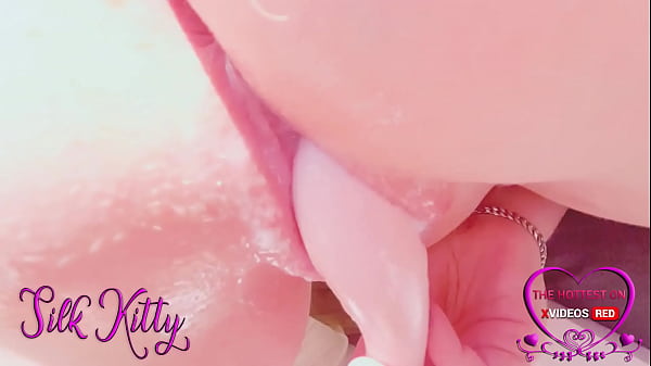 Young Babe Jerking Her Shaved Pussy With Toy. Sweet Sweet Moanings