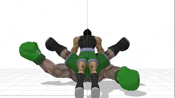 Little Mac Has Sex With Giga Mac Animation(I'M Wearing Clothes, But The Movement Of The Piston Is Eroi!)
