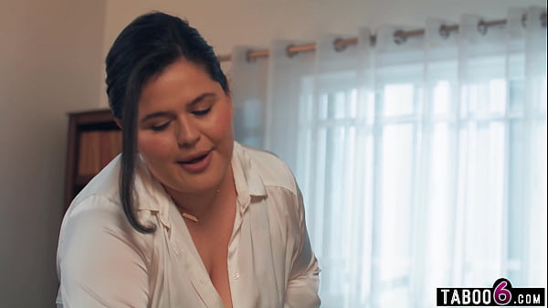 Cheating On His Huge Boobs Wife With His BBW Secretary At Work And Getting Caught