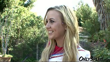 FMM Threesome With A Blonde Cheerleader