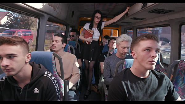A Librarian In The Bus, Anna De Ville 9on1, BWC, ATM, DAP, Big Gapes, Monster ButtRose, Swallow GIO2282