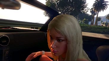 GTA 5 - Sex In Car - POV