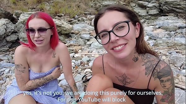 Pickup On The Beach Ended With An Orgy In A Public Place!