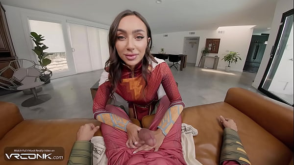 VR Conk: Beautiful Latina Stepsister Mary Rides Shazam'S Cock And Eats His Cum In Cosplay Parody Pt.2