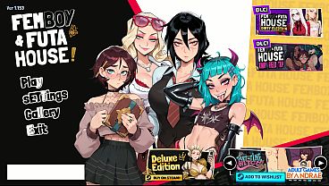Femboy Futa House Gameplay Part 1 &Ndash; Starting Life At The College Of Magical Arts