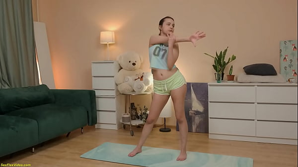 Cute Chubby Big Natural Breast Former Gymnast Teen Gets Stretched And Rough Fucked In Crazy Contortion Sex Positions